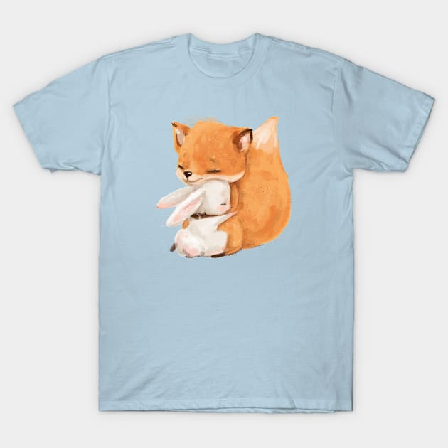 Adorable Fox 2 T-Shirt by EveFarb